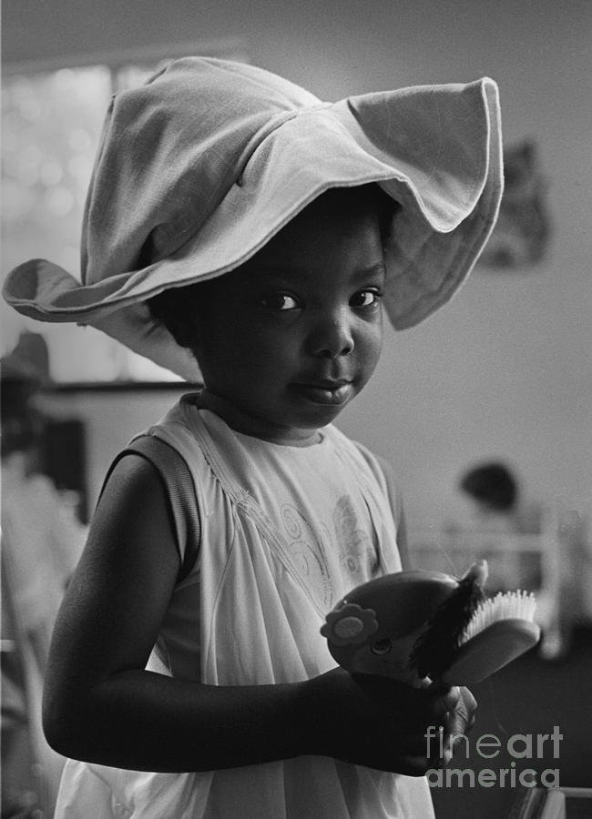 Girl Photograph - Playing Dress Up by John S Stewart