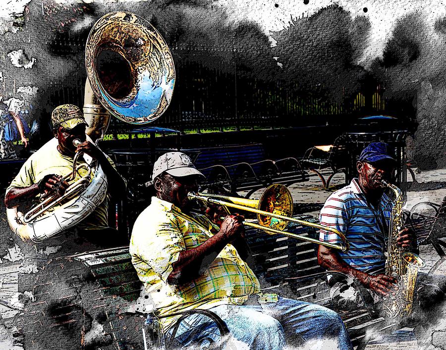 Playing in New Orleans Photograph by Coke Mattingly