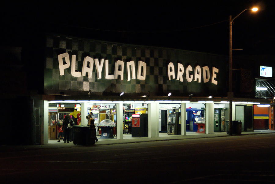 Playland Arcade Hampton Beach NH Photograph by Lois Lepisto