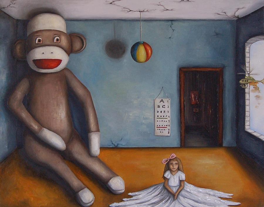 Playroom Nightmare Painting by Leah Saulnier The Painting Maniac