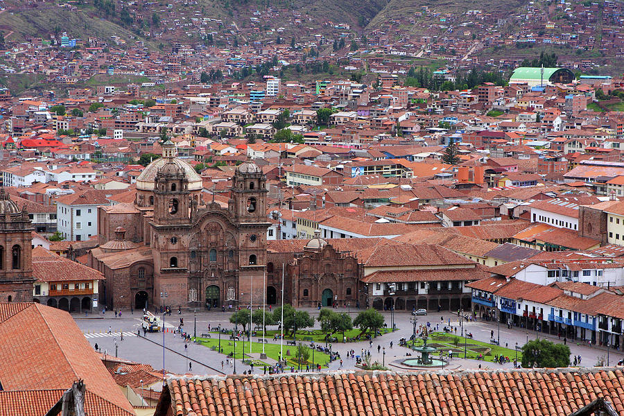 Plaza de Armas, Cusco, Peru Photograph by Aidan Moran