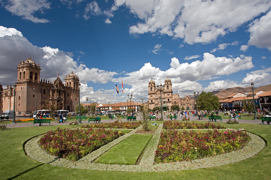 Plaza de Armas in Cusco Photograph by Aivar Mikko