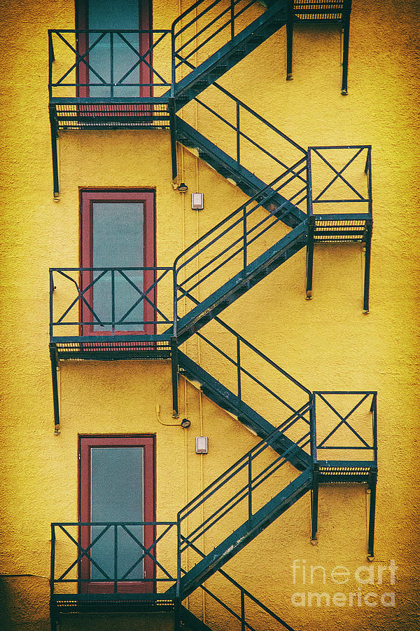 Plaza Fire Escape by David Emond Plaza Fire Escape by David Emond