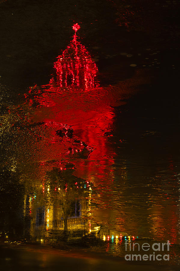 Kansas City Photograph - Plaza Reflections by Dennis Hedberg