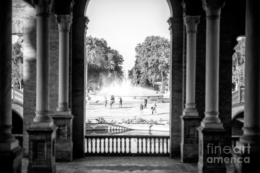 Plaza de Espana View in Seville Photograph by John Rizzuto
