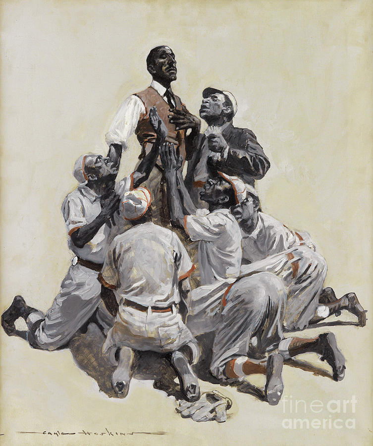 Pleading with the Umpire Painting by Peter Ogden