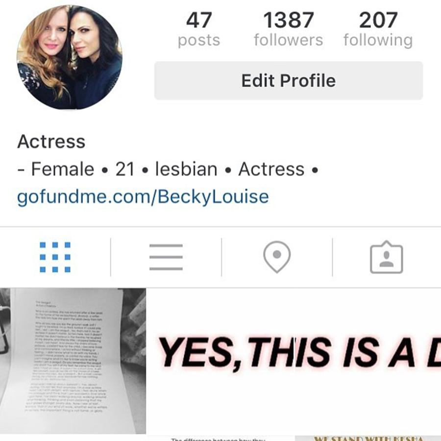 Please Go And Follow My Lgbt/acting Photograph by Lana Parrilla