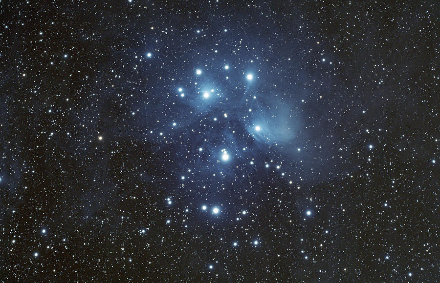 Pleiades Star Cluster Photograph By Kanwar Singh Fine Art America