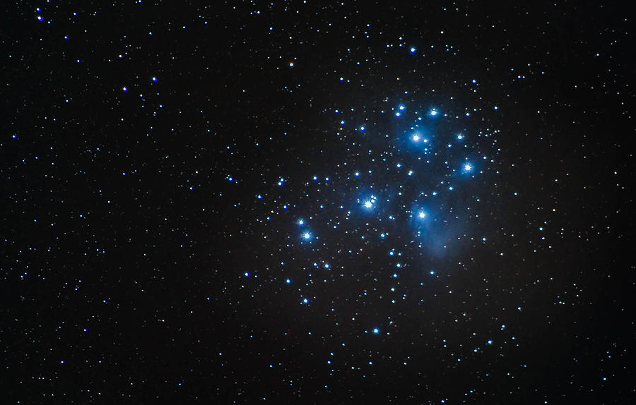 Pleiades - The Seven Sisters Photograph by Donnie Barnett - Fine Art ...