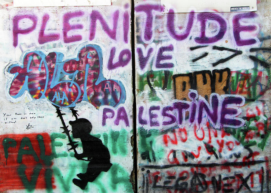 Plenitude Love Palestine Photograph by Munir Alawi