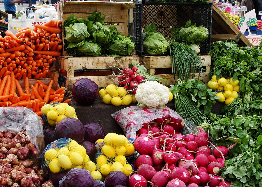 Plentiful Produce Photograph by Lara Say - Fine Art America