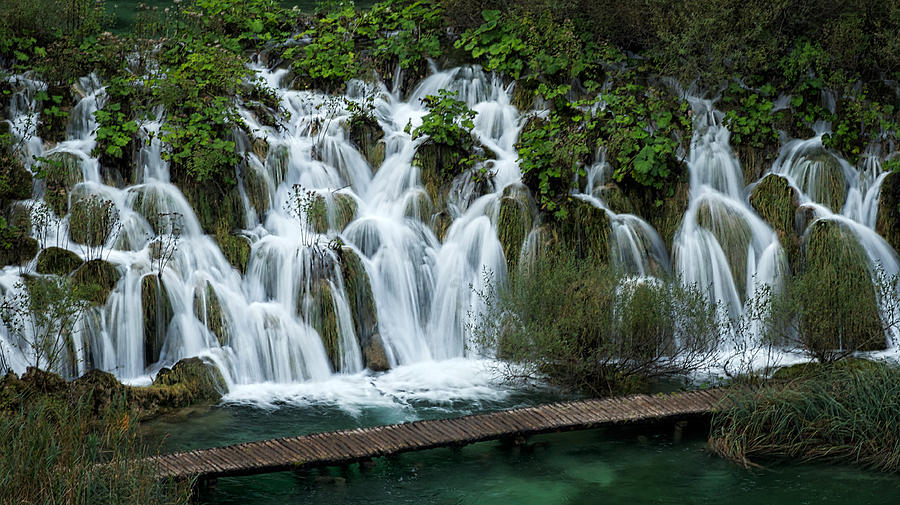 Plitvice Lakes And Waterfalls #3 - Croatia Photograph by Stuart Litoff