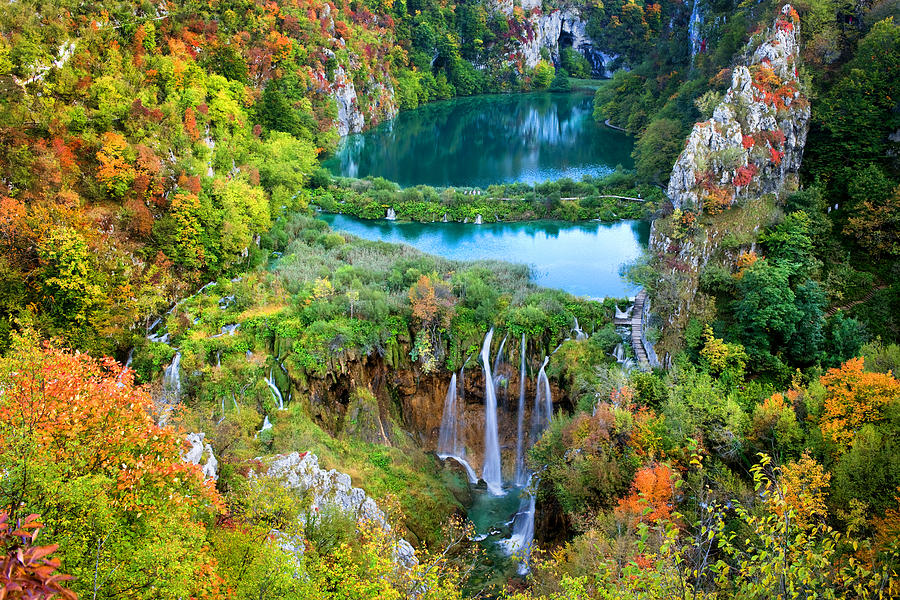 Plitvice Lakes in Croatia Photograph by Artur Bogacki