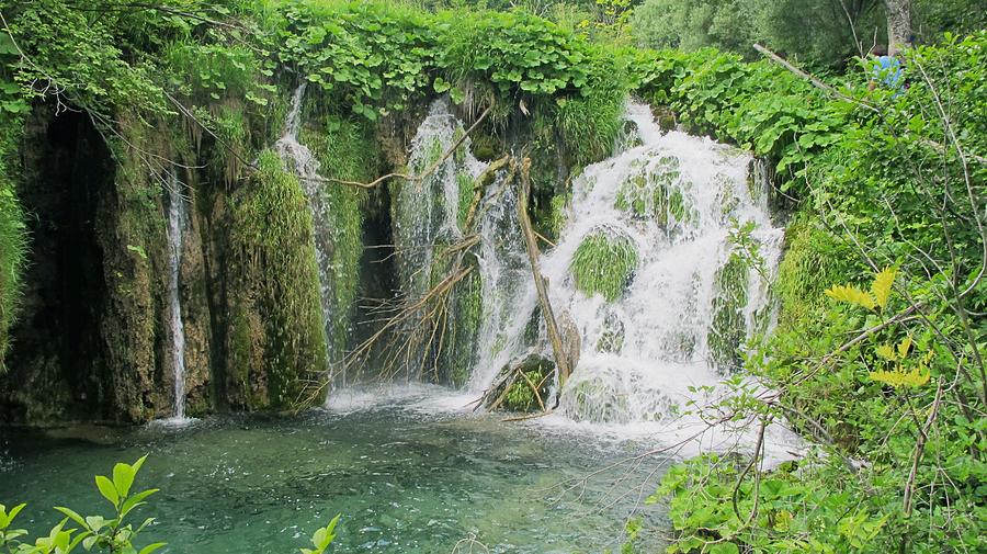 Plitvice Croatia Waterfalls 1 Photograph by Shirley Stevenson Wallis ...