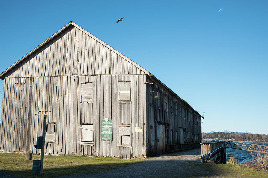 Plover Dock Warehouse Photograph by Tom Cochran