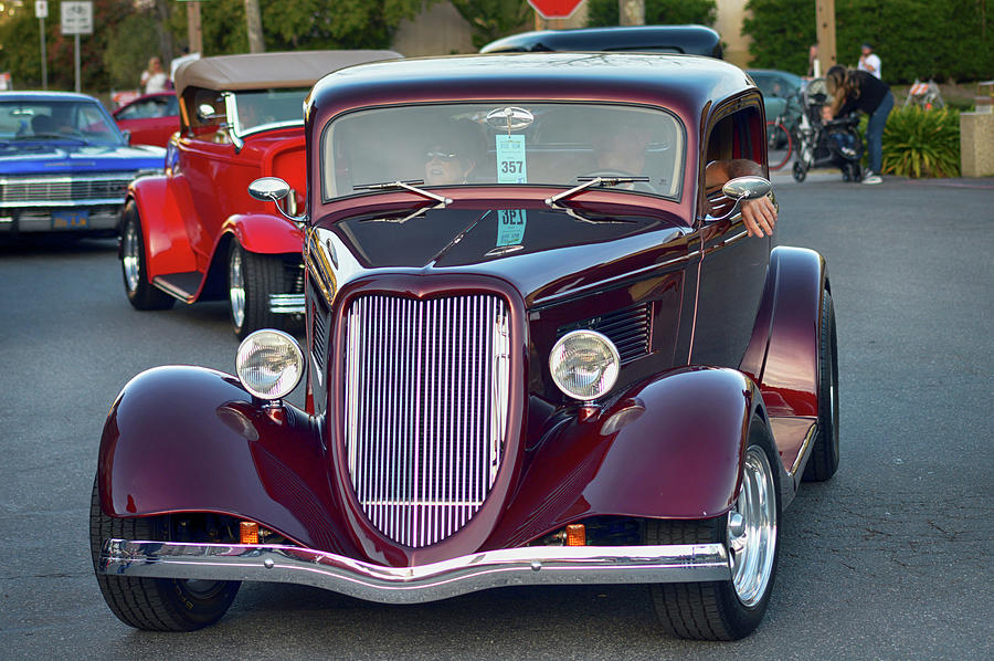 Plum 34 Coupe Photograph by Bill Dutting