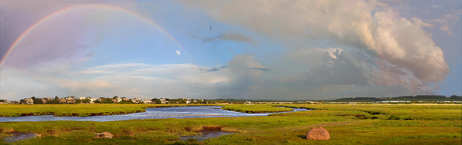 Plum Island Mixed Media - Plum Island Rainbow by John Brown Plum Island Mixed Media - Plum Island Rainbow by John Brown