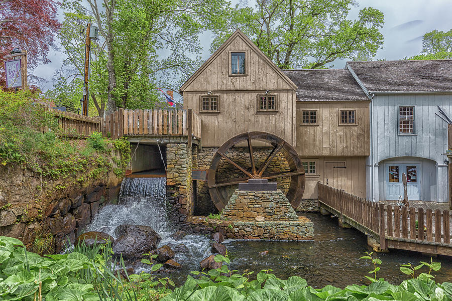 Plymouth Grist Mill Photograph by Brian MacLean