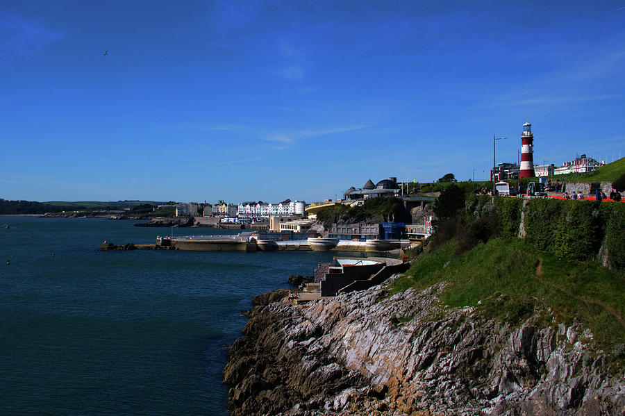 Plymouth Hoe and Foreshore Photograph by Chris Day