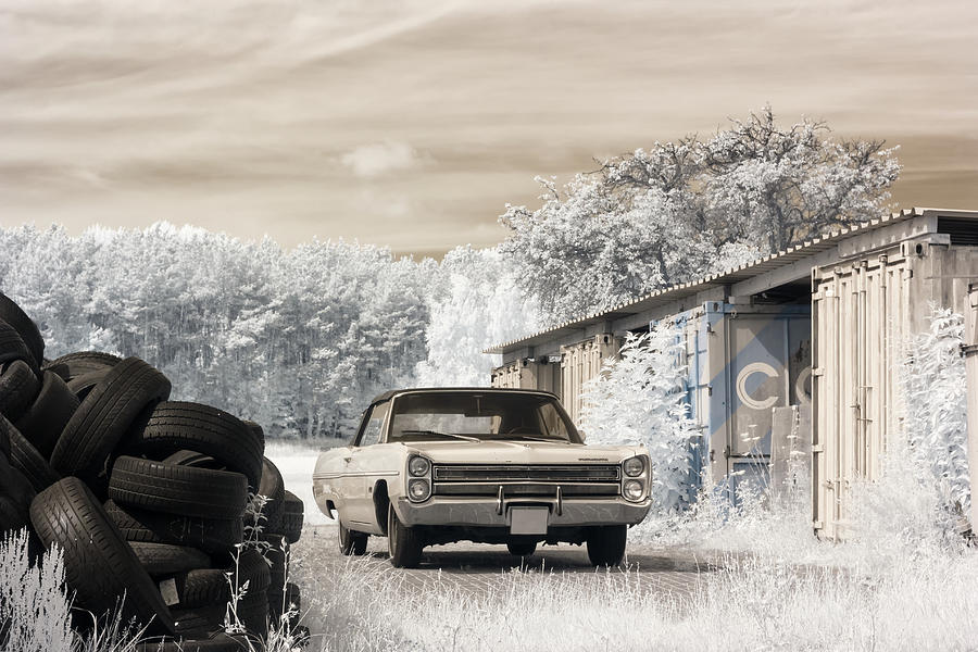 Infrared Photograph - Plymouth by Holger Nimtz Infrared Photograph - Plymouth by Holger Nimtz