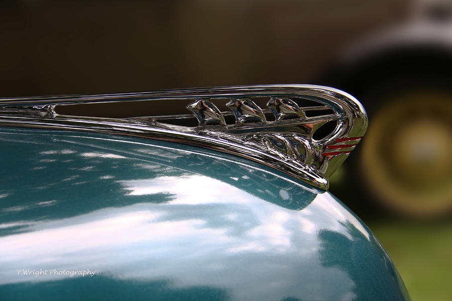 Art Deco Plymouth Hood Ornament Photograph by Yvonne Wright
