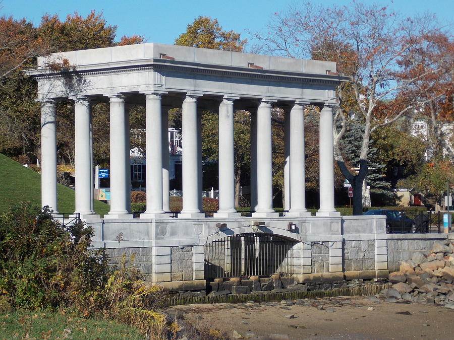 Plymouth Rock Pavilion Photograph by Catherine Gagne