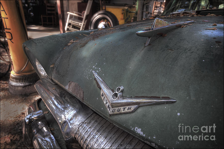 Plymouth V8 Photograph by Arttography LLC