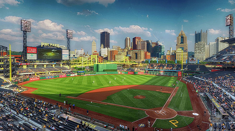 Pittsburgh Photograph - PNC Park Almost Game Time by C H Apperson
