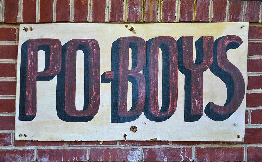 Po-Boys Photograph by Bill Cannon