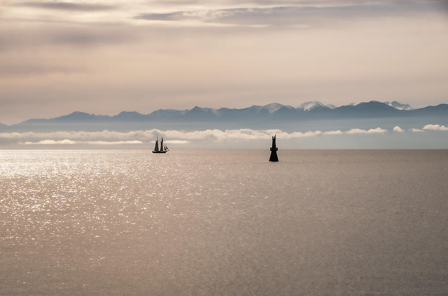 Ocean Sailing Photograph by Marilyn Wilson
