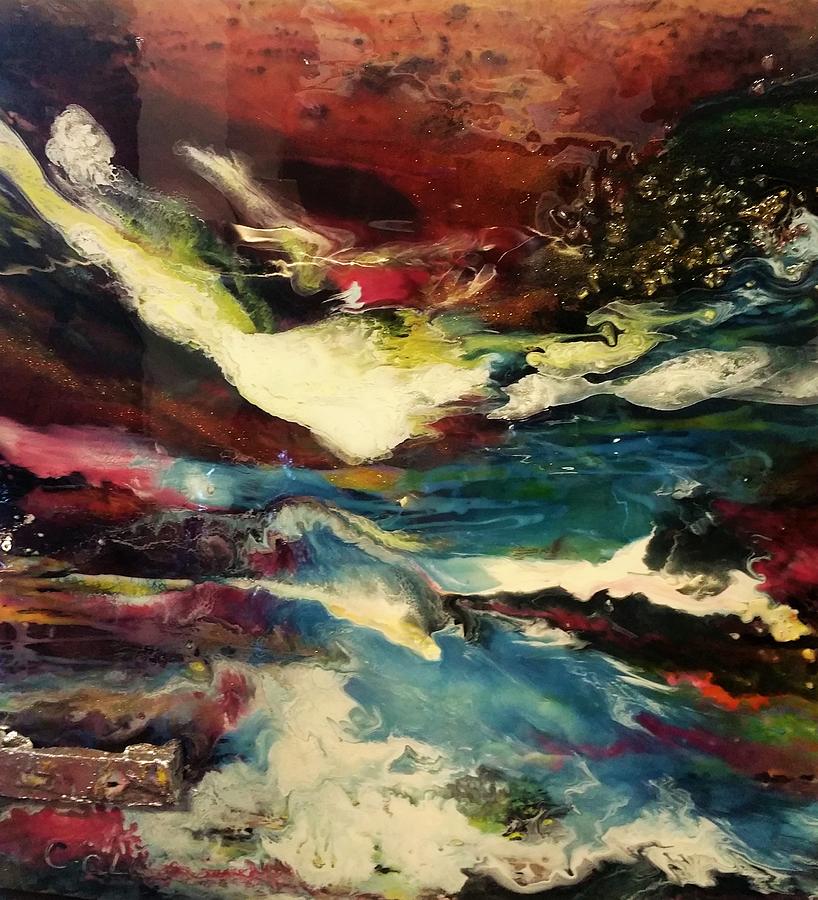Roaming Seas Painting by Gali Valkova Roaming Seas Painting by Gali Valkova