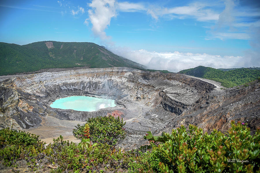 Poas Volcano Photograph by Will Wagner - Fine Art America