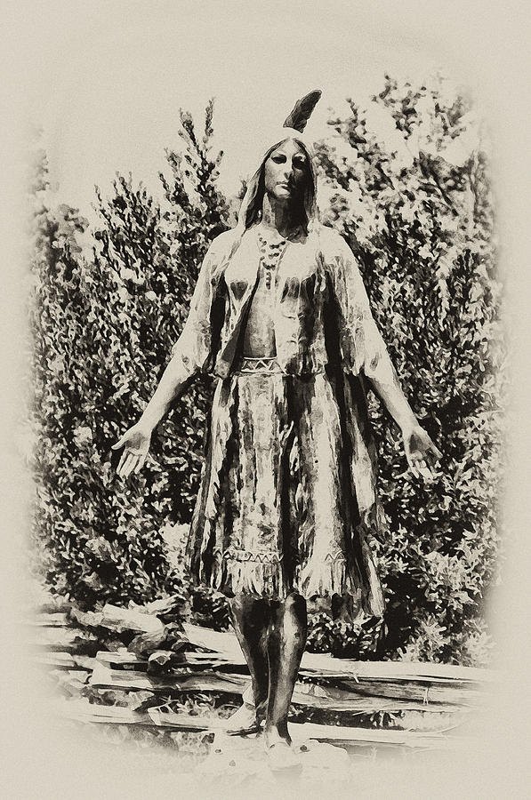 Pocahontas Photograph - Pocahontas by Bill Cannon
