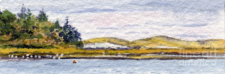 Pochet Island, Cape Cod Painting by Heidi Gallo