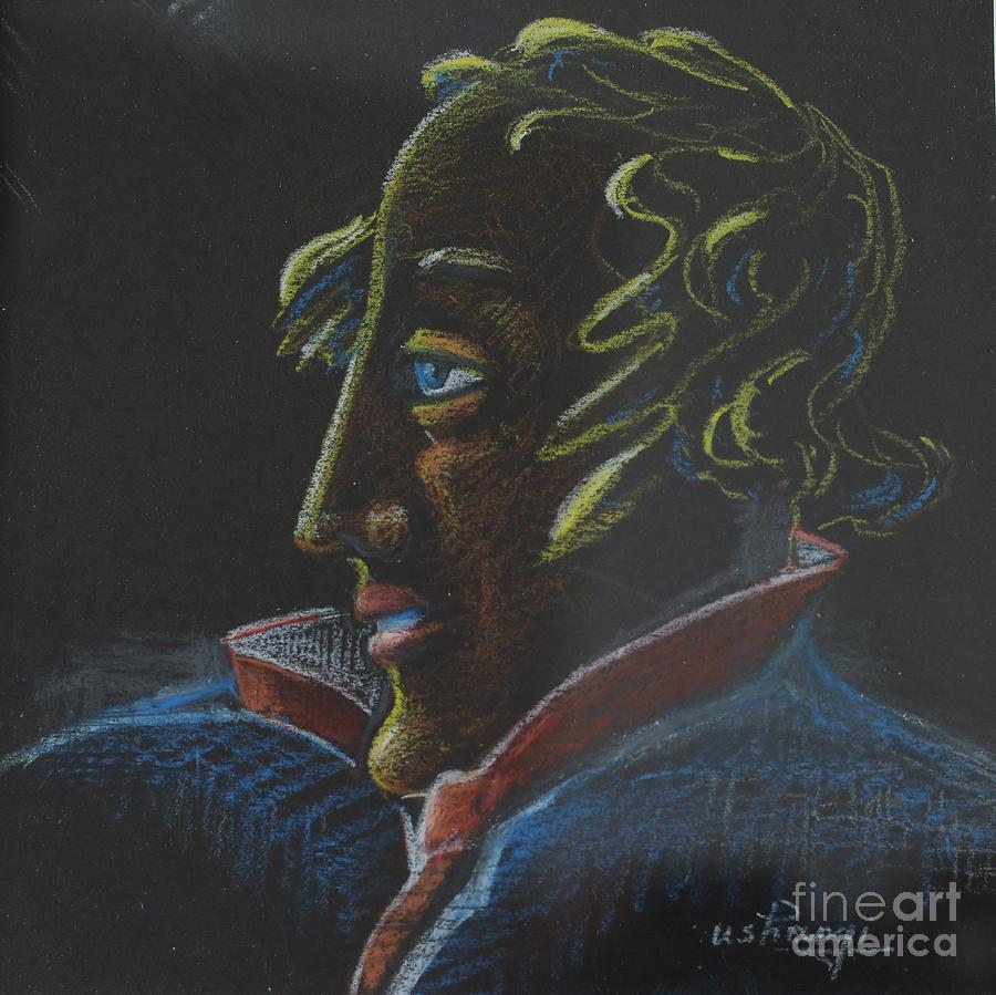 Poet Pastel - Poet by Ushangi Kumelashvili Poet Pastel - Poet by Ushangi Kumelashvili