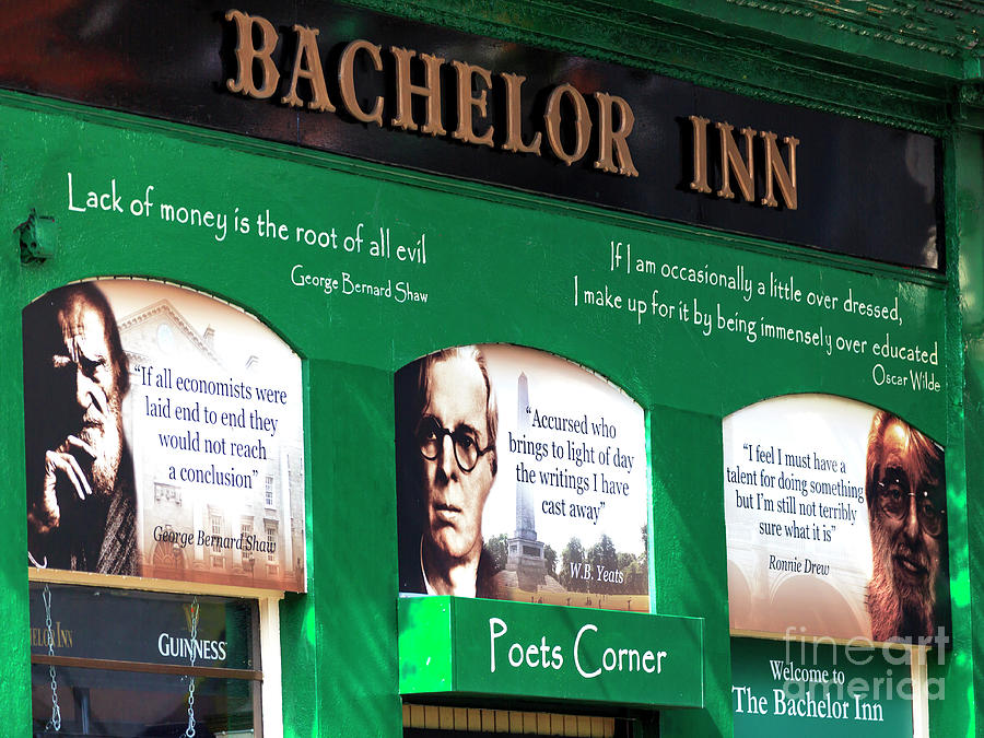 Poets Corner Photograph - Poets Corner Dublin by John Rizzuto Poets Corner Photograph - Poets Corner Dublin by John Rizzuto