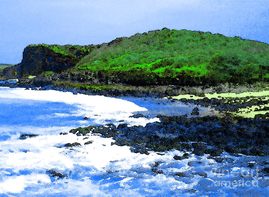 Pohaku Mauliuli Beach Photograph by James Temple