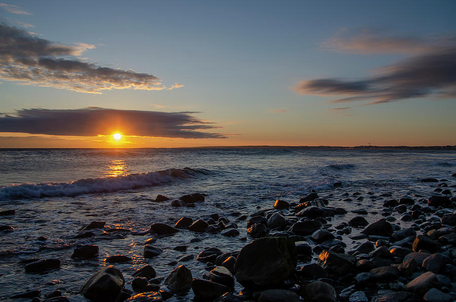 Point Allerton Sunrise - Nantasket Island Photograph by Bill Cannon