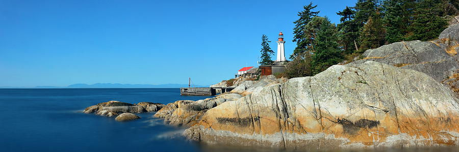 Point Atkinson Light House Photograph by Songquan Deng