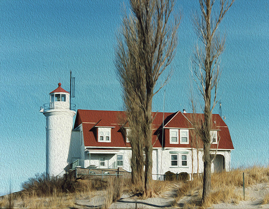 Point Betsie Light Photograph by Debby Richards