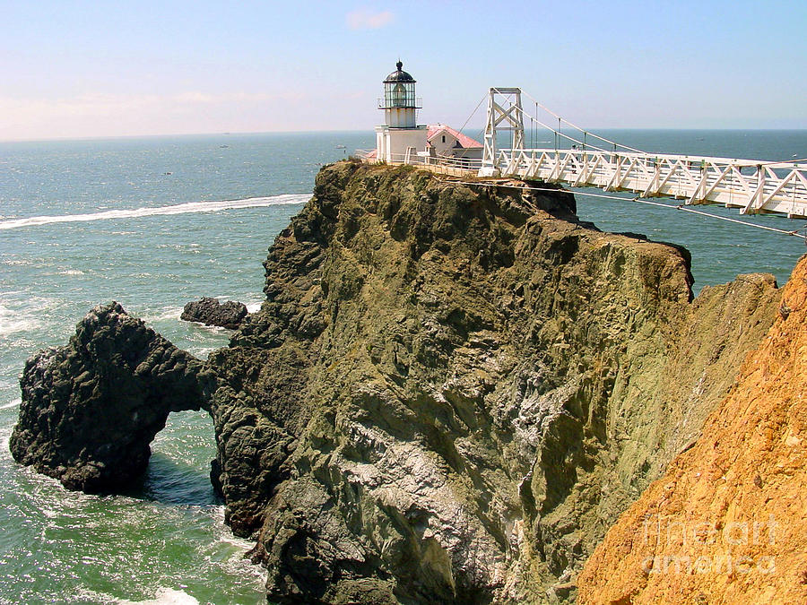 Point Bonita Lighthouse in Marin County California Photograph by Jim Sweida