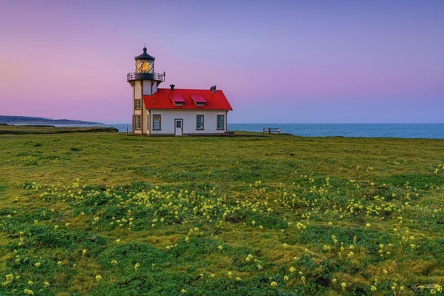 Point Cabrillo Lighthouse Photograph by Greg Mitchell Photography