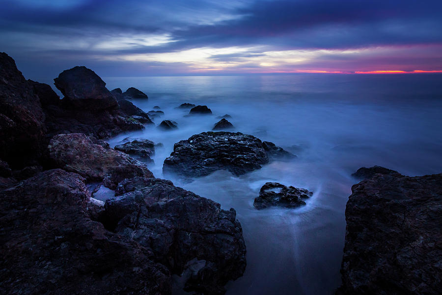 Point Dume Rock Formations Photograph by Andy Konieczny