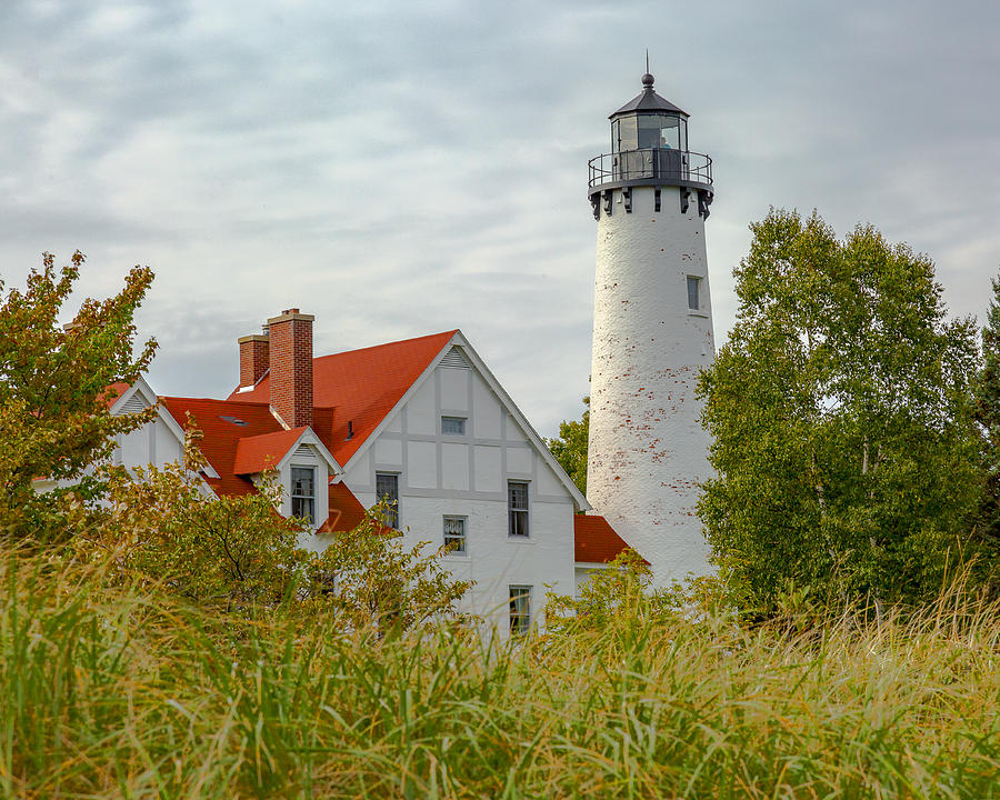 Point Iroquois Lighthouse Photograph by Jack R Perry - Fine Art America