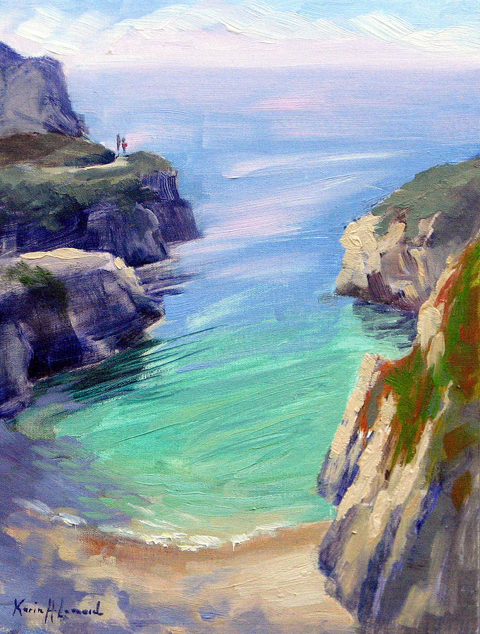 Point Lobos Trails Painting