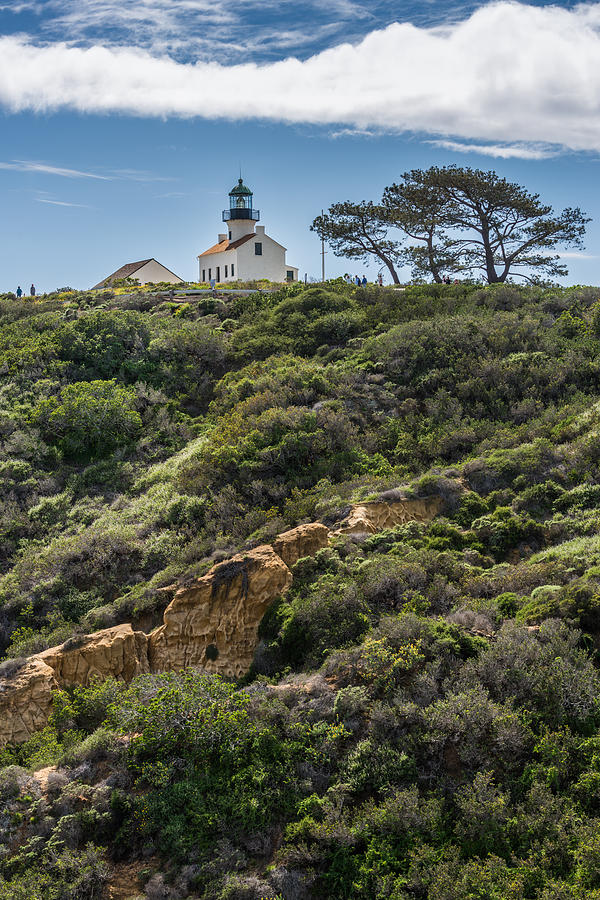 Point Loma Lighthouse - California Coast Photograph Photograph by Duane Miller