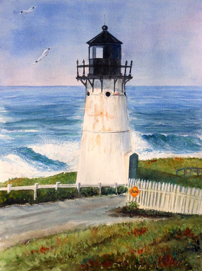 Point Montara Lighthouse Painting by Anna Jacke | Pixels