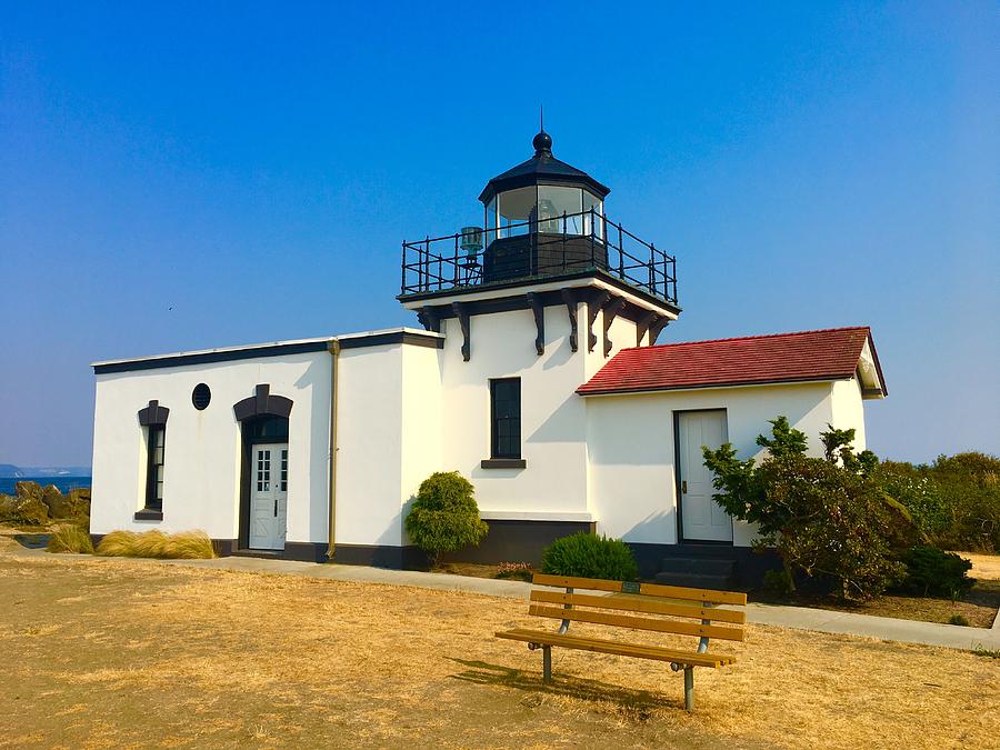 Point No Point Lighthouse  #1 Photograph by Jerry Abbott