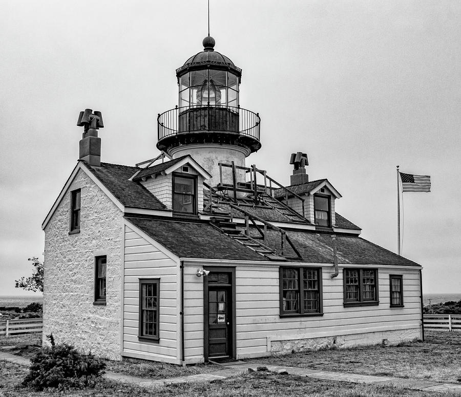 Point Pinos Lighthouse Photograph by Donald Pash