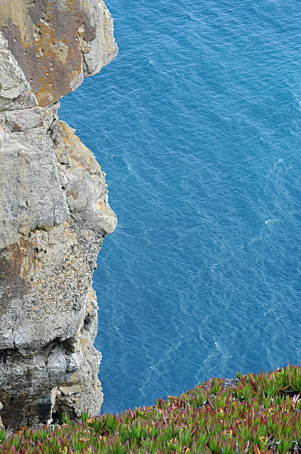 Point Reyes Cliffs Photograph by Diana Douglass